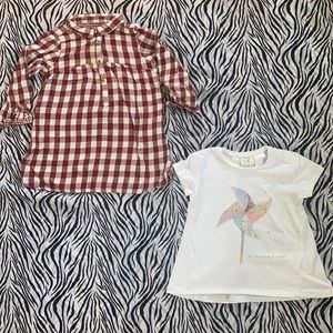 NWOT 2 Zara Tops